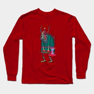 crazy viking Long Sleeve T-Shirt